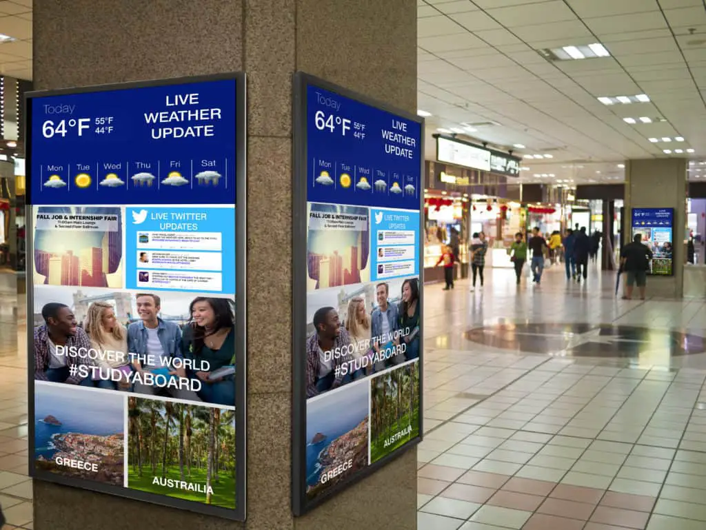 Types of Digital Signage Content